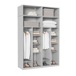 Guarda-roupa Modulado 4 Peças 8 Portas Jade CabeCasa MadeiraMadeira - 5