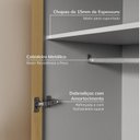 Ver mais imagens de Guarda Roupa Planejado 4 Peças 8 Portas Jade CabeCasa MadeiraOriginals Cinza/Urbano/Avelã