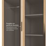 Guarda-roupa Modulado 4 Peças 8 Portas Jade CabeCasa MadeiraOriginals - 6