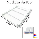 Ver imagem 7 de Suporte para Taças Design Suspenso Aço Resistente Organização Cozinha Bar Preto