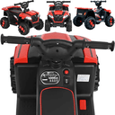 Ver imagem 3 de Quadriciclo Eletrico Infantil Zippy Toys Atv Super 6v Vermelho