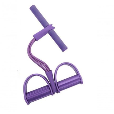 Extensor Elástico Pedal de Puxar Fitness Sit-up Musculação