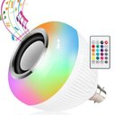 Ver imagem 1 de Lampada Bluetooth Led Rgb Colorida Musical E27 Bivolt