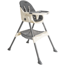 Ver imagem 1 de Cadeirinha de Alimentação Portatil Kiddo Papinha 2 em 1 Cinza