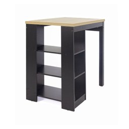 Balcão Ilha de Cozinha 90cm 3 Prateleiras - 4