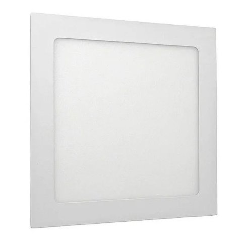 Painel Plafon de Embutir Quadrado 17cm Led 12w 4000k Bivolt