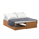 Ver imagem 5 de Cama Matrix 3 em 1 Solteiro/casal/bicama Reversível Compacta - Nature