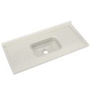 Ver imagem 1 de Pia de Cozinha em Mármore Sintético com Furação para Válvula Americana 120cmx55cm AJ Rorato