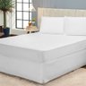 Protetor de Colchão Impermeável King 1 Peça 100% Polipropileno - Branco - 5