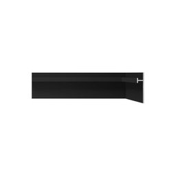 Rodape Inverso de Aluminio Preto Santa Luzia:preto - 1