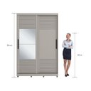 Ver imagem 5 de Guarda-roupa 2 Portas de Correr com Espelho e 03 Gavetas em 100% Mdf Thales