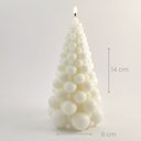 Ver imagem 4 de Vela de Natal Árvore Bubble para Decoração