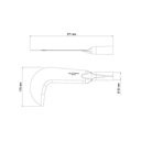Ver imagem 4 de Foice Roçadeira Tramontina em Aço sem Cabo Tramontina
