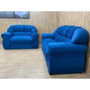 Ver imagem 4 de Sofá 2 e 3 Lugares Azul 910 Corsa