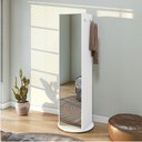 Ver imagem 1 de Sapateira Esthela com Espelho e Base Giratória Móveis Lopas Branca