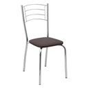 Ver imagem 4 de Conjunto Mesa de Jantar 90cm com 4 Cadeiras Multimóveis Cr50142 Marrom