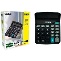 Calculadora de Mesa 12 Digitos Preta - 4