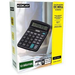 Calculadora de Mesa 12 Digitos Preta - 3