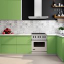 Ver imagem 3 de Papel de Parede Adesivo Texturizado Casca Verde Bambu Amazônico