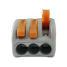 Conector Wago 3 Vias 4mm Alavanca - 10un - 2
