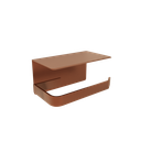 Ver imagem 1 de Porta Papel Higiênico Stander Suporte para Celular Rose