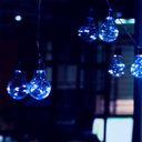 Ver imagem 1 de Fio de Fada com 10 Lampadas de Led Pisca Usb e Pilha Cores:azul