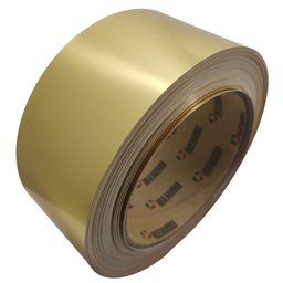 Fita de Borda Ouro Aluminium Metalica 32mm X 20m Moveis Acabamento Revestimento Metalico - 2