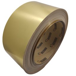 Fita de Borda Ouro Aluminium Metalica 32mm X 20m Moveis Acabamento Revestimento Metalico - 8