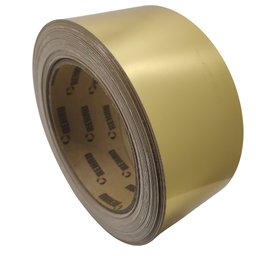 Fita de Borda Ouro Aluminium Metalica 32mm X 20m Moveis Acabamento Revestimento Metalico - 6
