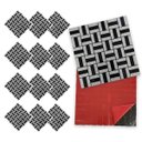 Ver imagem 1 de Pastilha De Vidro Kit 12 Uni Autocolante Parede Banheiro Cozinha Decorativa Facil Aplicacao Moderna