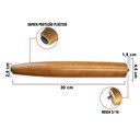 Ver imagem 5 de Pé Palito 30 Cm Castanho - D’Rossi