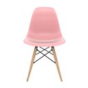 Ver imagem 3 de Conjunto Mesa Infantil Eiffel Branco + 2 Cadeira Eiffel Infantil Rosa Abra Casa