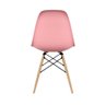 Conjunto Mesa Infantil Eiffel Branco + 2 Cadeira Eiffel Infantil Rosa Abra Casa - 4