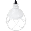Ver imagem 5 de 4 Pendentes Aramado Esfera Balonê Branco Lustre Luminária Teto Regulável Sala Cozinha Industrial Agp