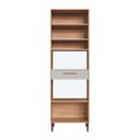 Ver imagem 5 de Paneleiro Torre Quente 70cm para Forno e Micro-Ondas 3 Portas 1 Gaveta Jade Colorido/Freijó/Arenas