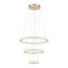 Lustre Pendente Astraled Slaney Pl-9747 Dourado Led Bivolt Dourado Pl-9747 - 1