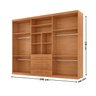 Guarda-roupa Casal 100% Mdf 6 Portas e 4 Gavetas Hórus - 4