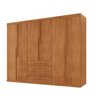 Guarda-roupa Casal 100% Mdf 6 Portas e 4 Gavetas Hórus - 3