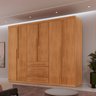 Guarda-roupa Casal 100% Mdf 6 Portas e 4 Gavetas Hórus - 2