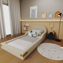 Cama Montessoriana Solteiro Infantil Mavi - 5