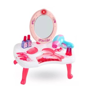 Kit 2 Penteadeiras Brinquedo Infantil Acessórios Beleza