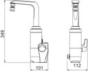 Ver imagem 2 de Torneira Essence de Mesa 220v Branco