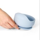 Ver imagem 1 de Bowl Alimentação Infantil Bebê C/ Ventosa Antiderrapante Azul