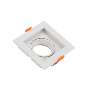 Kit 10 Spot Recuado Branco Embutir Dicroica Br2029 Ledsbr
