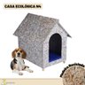 Casa Ecológica N4 Casinha Cachorro Madeira Reciclada Pet Cão - 1