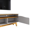 Ver imagem 7 de Rack para TV até 75 Polegadas 180cm Pés em Madeira Maciça Ilhabela Cinza