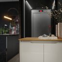 Ver imagem 2 de Sapateira Hall Vertical com 2 Portas Flow para Entrada Quarto Amarzenamento Premium Cor Off White