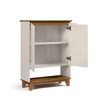 Sapateira Hall Vertical com 2 Portas Flow para Entrada Quarto Amarzenamento Premium Cor Off White - 6