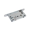 Ver imagem 3 de Fechadura Externa Imab Hato 2 Roseta Quadrada Inox Escovado 55mm