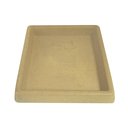 Ver imagem 1 de Prato Base Quadrado para Vaso de Planta em Polietileno 22 Cm